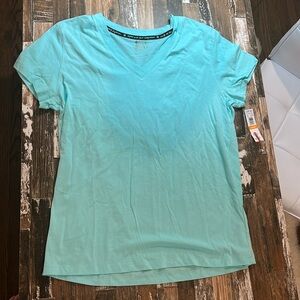 BRAND NEW blue v neck tee